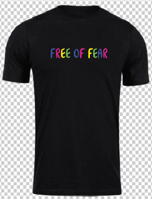 Free of Fear - Rainbow T-Shirt