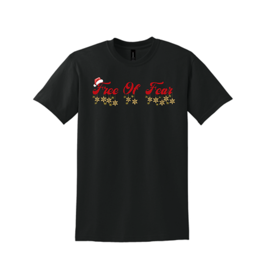 Free of Fear Holiday Logo T-Shirt