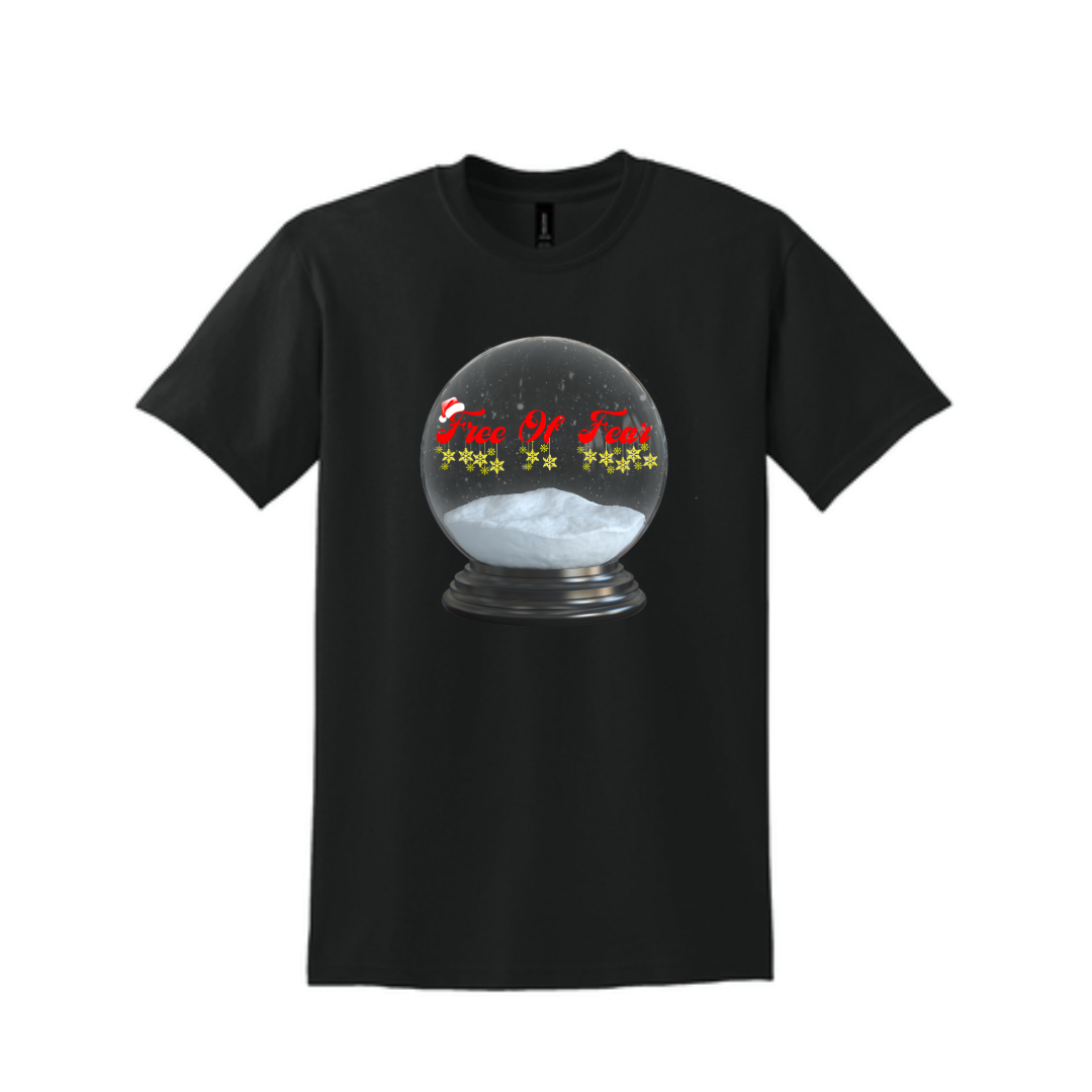 Free of Fear Snow Globe T-Shirt